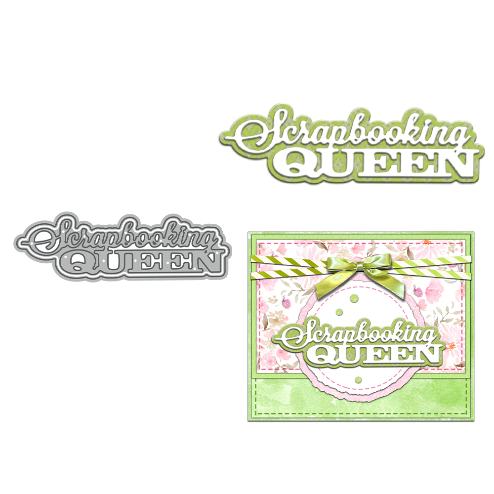 Candle. Queen - Mango craft Scrap booking Queen Mini