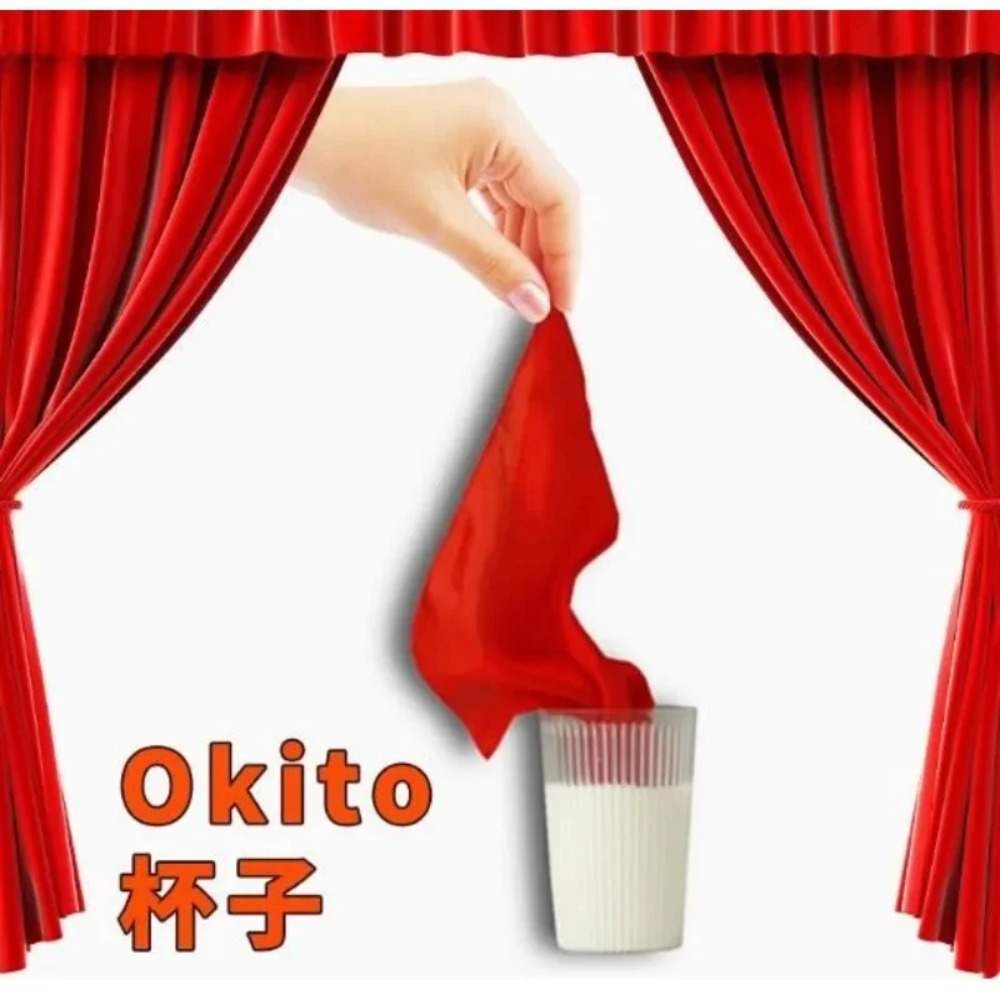 Your Candle Supplies - Okito Glas-Zaubertricks: Seide aus gefülltem Becher