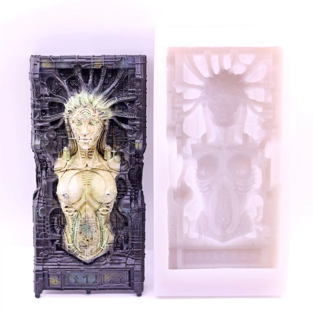 Candle. Queen - Alien Queen Silikonformen für DIY Harz-