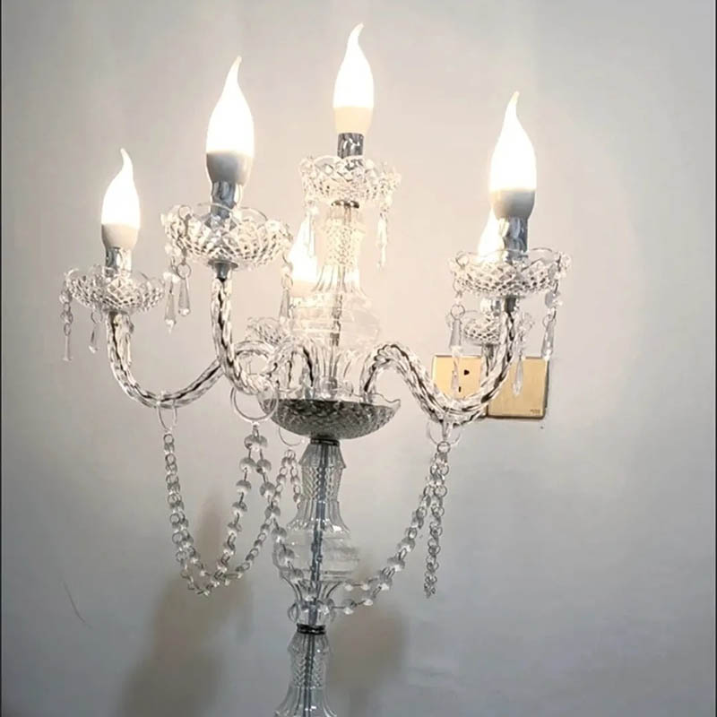 Supplies Of Candle - Moderne Luxus-Kerzenlampen Hochzeits-Tischdekoration Elegante Tischlampe Wohnzimmer-Kerzenlichter