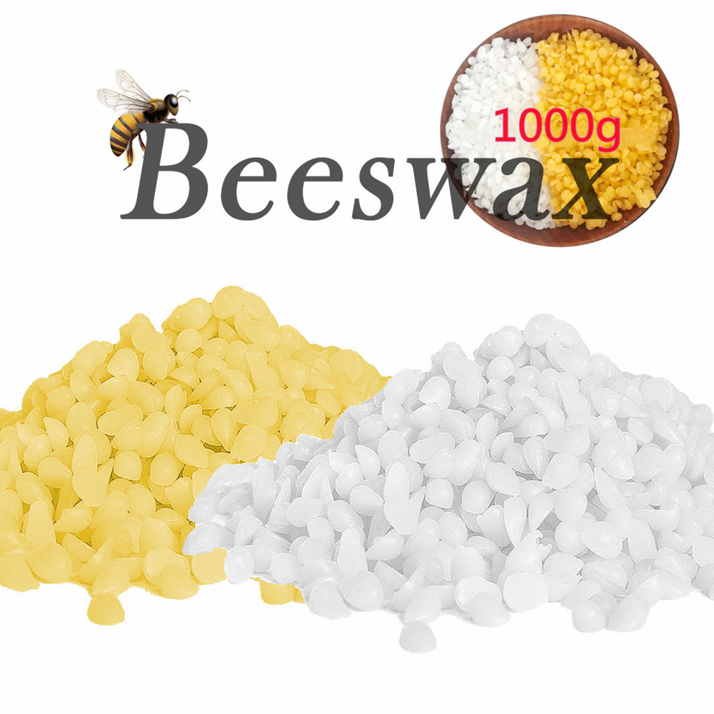 1000g Pure Natural Bienenwachs – Candle Supplies Beeswax Bewertung und Preis