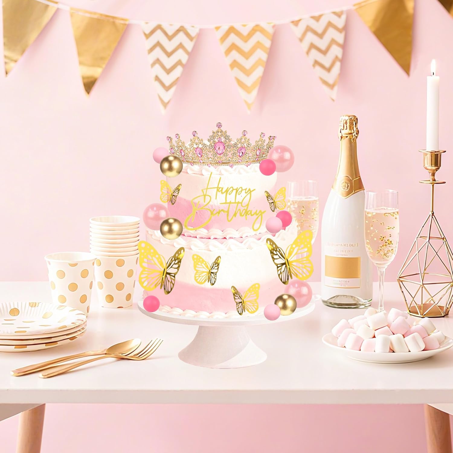 Krone-Kuchenaufsatz, Corona Pa – Candle. Queen Bewertung und Preis