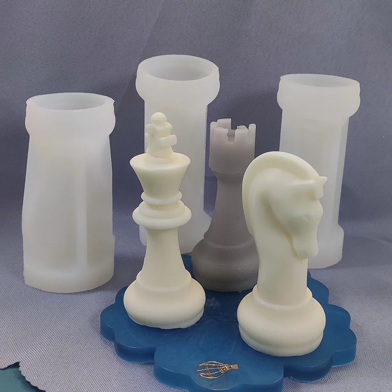 Schachfiguren-Kerzen Silikonfo – Candle. Queen Bewertung und Preis