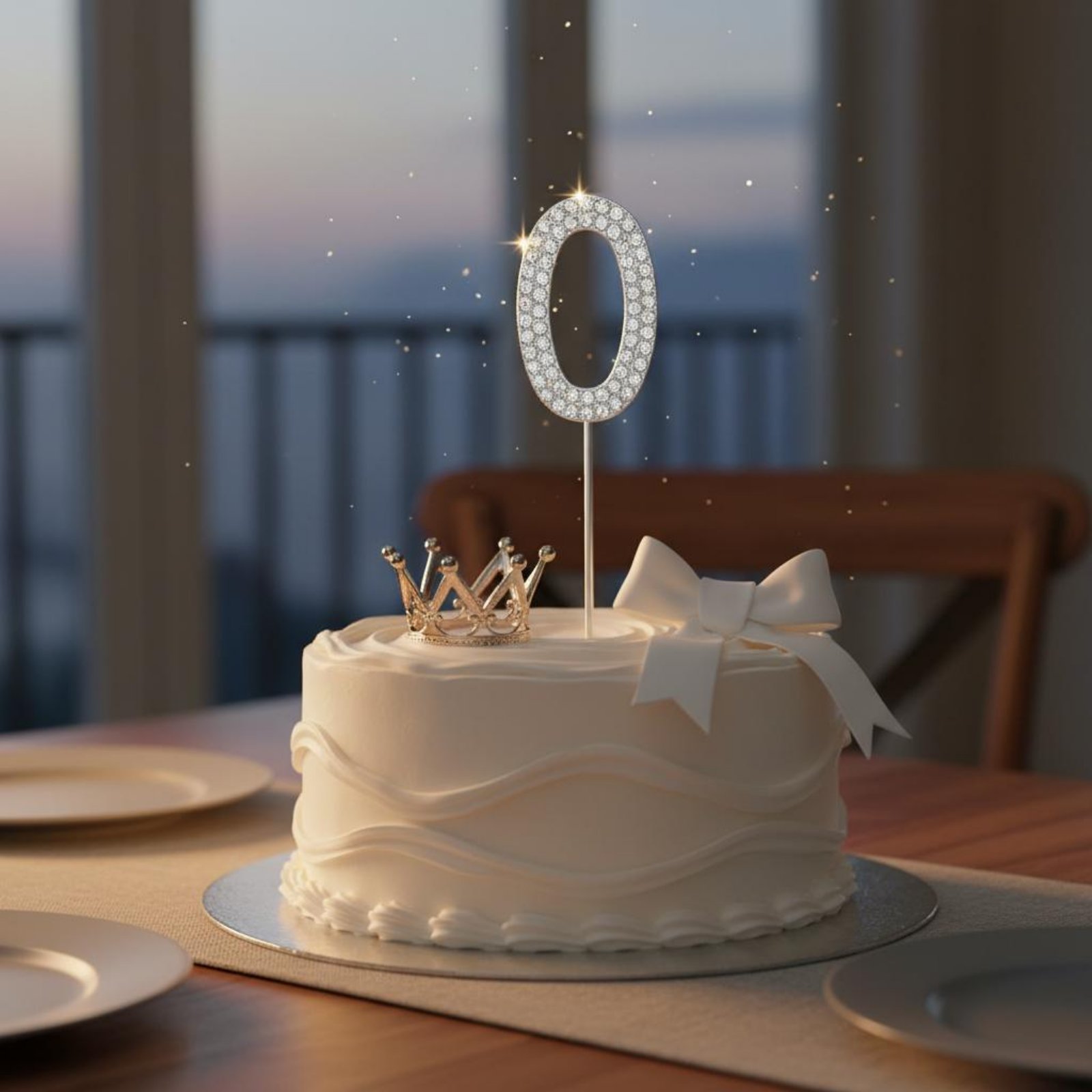 Kristallkronen-Kuchenaufsatz F – Candle. Queen Bewertung und Preis