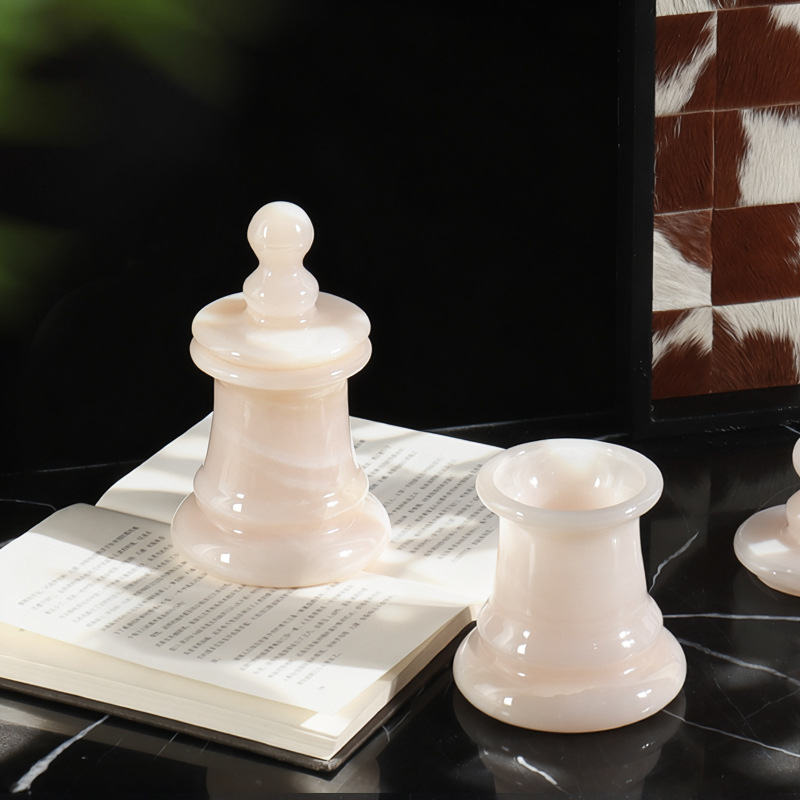 Weißer Jade-Onyx, leerer Kerze – Candle. Queen Bewertung und Preis