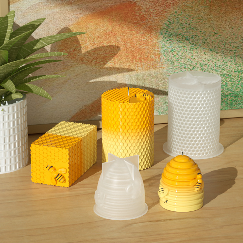 Kerze Silikon Form 3D Bee Hone – Candle Supplies Beeswax Bewertung und Preis